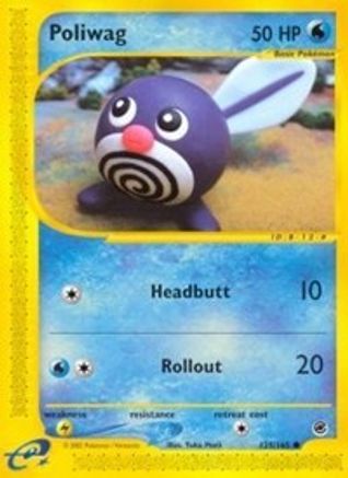 Poliwag 125/165 - Expedition Reverse Holofoil - Poke-Collect