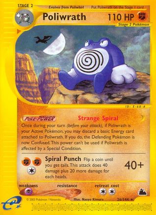 Poliwrath 26/144 - Skyridge - Poke-Collect