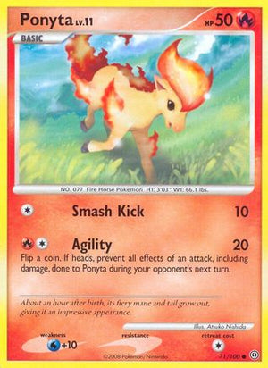 Ponyta 71/100 - Stormfront Reverse Holofoil