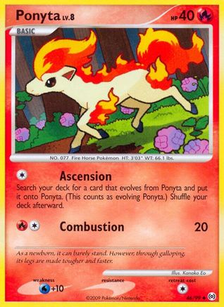 Ponyta (46) 46/99 - Arceus Reverse Holofoil - Poke-Collect
