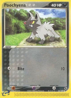 Poochyena 63/109 - Ruby & Sapphire - Poke-Collect