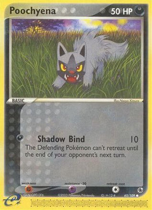 Poochyena 65/109 - Ruby & Sapphire Reverse Holofoil - Poke-Collect