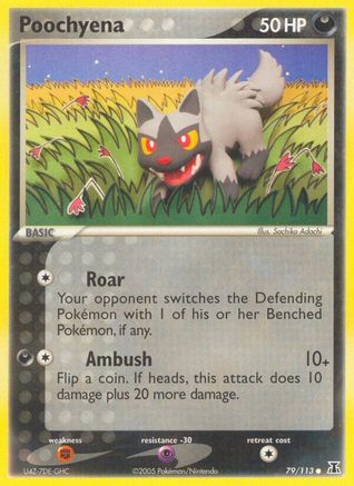 Poochyena 79/113 - Delta Species Reverse Holofoil - Poke-Collect