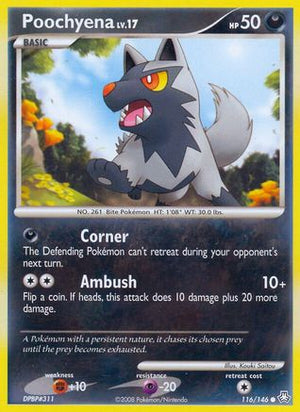 Poochyena 116/146 - Legends Awakened Reverse Holofoil - Poke-Collect