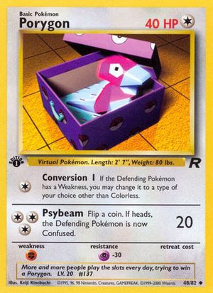 Porygon 48/82 - Team Rocket Unlimited - Poke-Collect