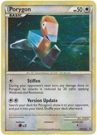 Porygon HGSS22/25 - HGSS Black Star Promos Holofoil - Poke-Collect
