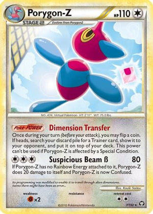 Porygon-Z 7/102 - HSTriumphant Reverse Holofoil