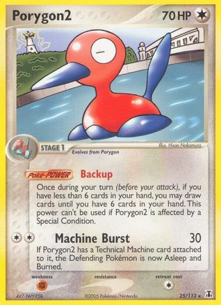 Porygon2 25/113 - Delta Species Reverse Holofoil - Poke-Collect