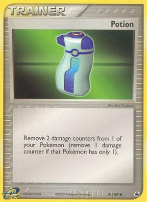 Potion 91/109 - Ruby & Sapphire Reverse Holofoil - Poke-Collect
