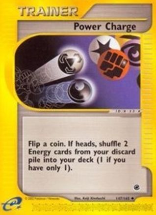 Power Charge 147/165 - Expedition Reverse Holofoil - Poke-Collect