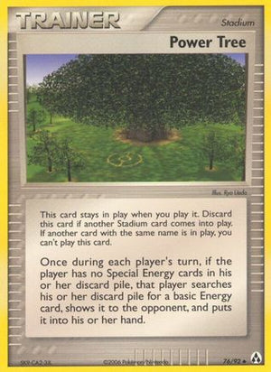 Power Tree 76/92 - Legend Maker Reverse Holofoil - Poke-Collect