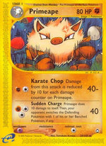 Primeape 29/147 - Aquapolis Reverse Holofoil - Poke-Collect