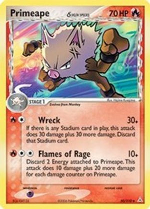 Primeape δ 50/110 - Holon Phantoms Reverse Holofoil - Poke-Collect