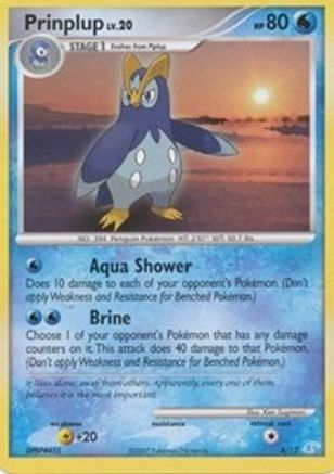 Prinplup 6 - DP Trainer Kit Manaphy & Lucario - Poke-Collect