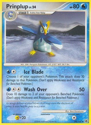 Prinplup 44/100 - Majestic Dawn - Poke-Collect