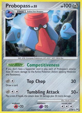 Probopass 7/99 - Arceus Reverse Holofoil - Poke-Collect