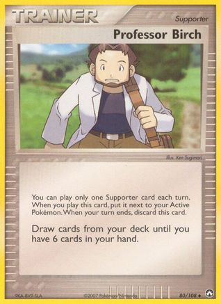 Professor Birch 80/108 - Power Keepers - Poke-Collect
