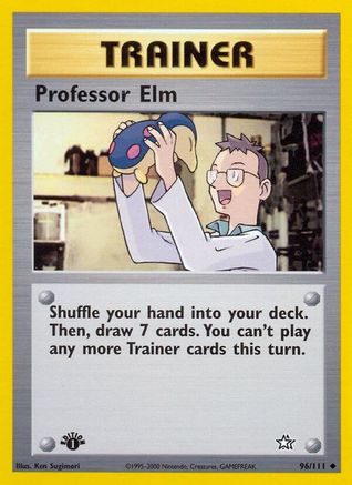 Professor Elm 96/111 - Neo Genesis Unlimited - Poke-Collect