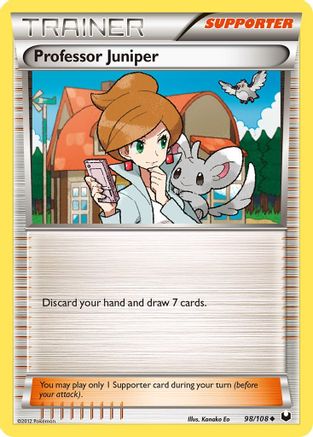 Professor Juniper 98/108 - Dark Explorers - Poke-Collect