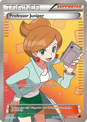 Professor Juniper 116/116 - Plasma Freeze Holofoil - Poke-Collect