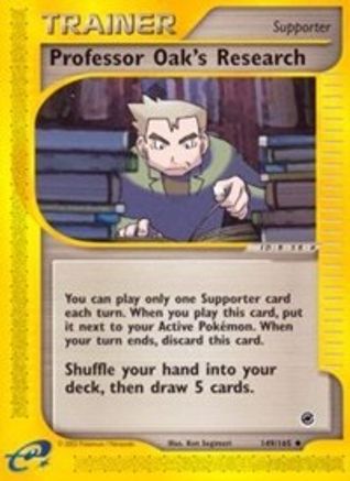 Professor Oak's Research 149/165 - Expedition Reverse Holofoil - Poke-Collect