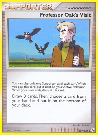 Professor Oak's Visit 122/132 - Secret Wonders Reverse Holofoil - Poke-Collect