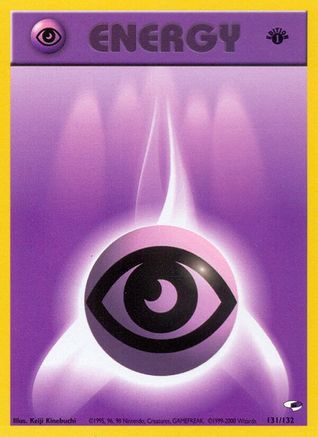 Psychic Energy 131/132 - Gym Heroes Unlimited - Poke-Collect