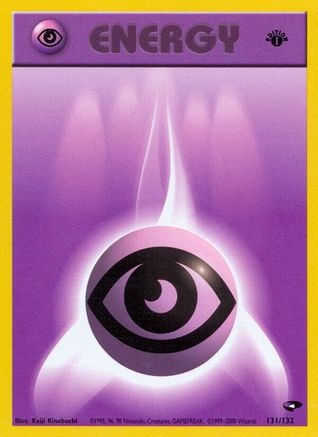 Psychic Energy 131/132 - Gym Challenge Unlimited - Poke-Collect