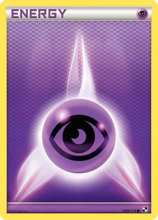 Psychic Energy 109/114 - Black and White - Poke-Collect