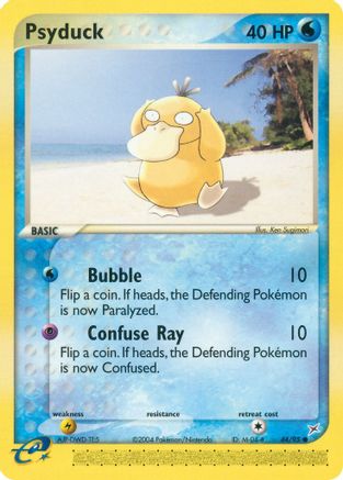 Psyduck 44/95 - Team Magma vs Team Aqua Reverse Holofoil - Poke-Collect
