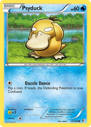 Psyduck (32) 32/149 - Boundaries Crossed - Poke-Collect