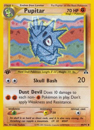 Pupitar 45/75 - Neo Discovery 1st Edition - Poke-Collect