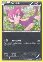 Purrloin - 9/12 9/12 - McDonalds Promos 2012 Holofoil - Poke-Collect