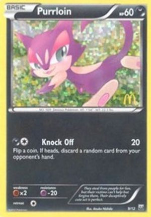 Purrloin 9/12 - McDonalds Collection 2012 Holofoil - Poke-Collect