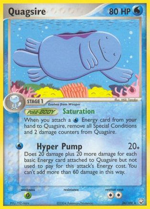 Quagsire 26/109 - Team Rocket Returns Reverse Holofoil - Poke-Collect