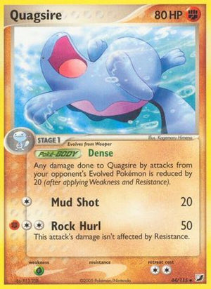 Quagsire 44/115 - Unseen Forces Reverse Holofoil - Poke-Collect