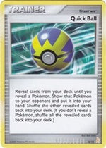 Quick Ball 10 - DP Trainer Kit Manaphy & Lucario - Poke-Collect