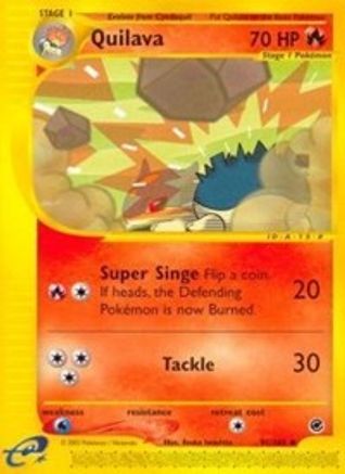 Quilava 91/165 - Expedition Reverse Holofoil - Poke-Collect