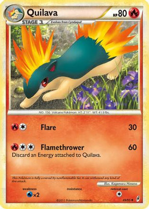Quilava 49/95 - Call of Legends Reverse Holofoil - Poke-Collect