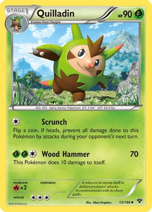 Quilladin 13/146 - XY Base Set - Poke-Collect