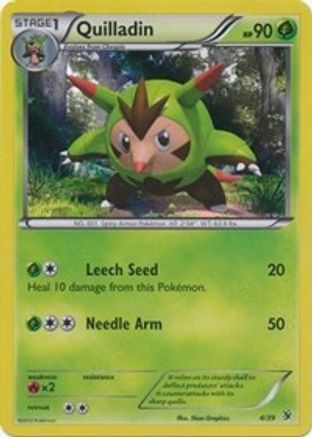 Quilladin 4/39 - Kalos Starter Set - Poke-Collect
