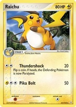 Raichu 51/110 - Holon Phantoms Reverse Holofoil - Poke-Collect