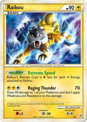 Raikou (Shiny) SL9/95 - Call of Legends Holofoil - Poke-Collect