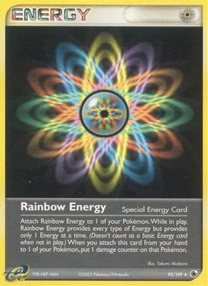 Rainbow Energy 95/109 - Ruby & Sapphire Reverse Holofoil - Poke-Collect