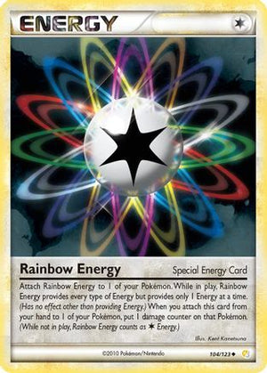 Rainbow Energy 104/123 - HeartGold SoulSilver Reverse Holofoil - Poke-Collect