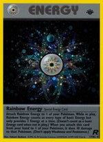 Rainbow Energy 17/82 - Team Rocket Unlimited Holofoil - Poke-Collect