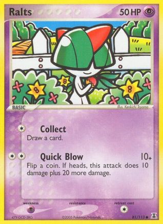Ralts 81/113 - Delta Species - Poke-Collect