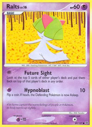 Ralts 89/127 - Platinum Reverse Holofoil