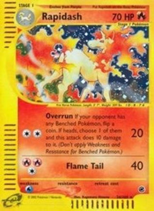 Rapidash 26/165 - Expedition Base Set Holofoil - Poke-Collect