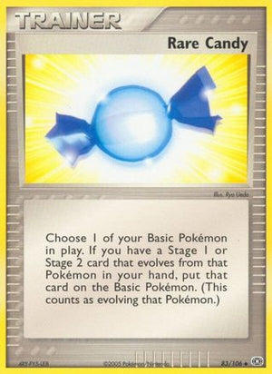 Rare Candy 83/106 - Emerald Reverse Holofoil